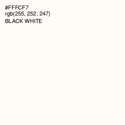 #FFFCF7 - Black White Color Image